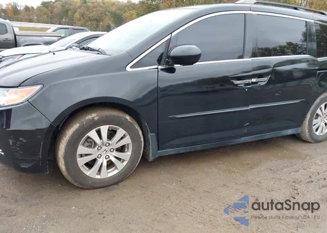 2015 Honda Odyssey Ex из США, поврежденный, VIN 5FNRL5H48FB015374